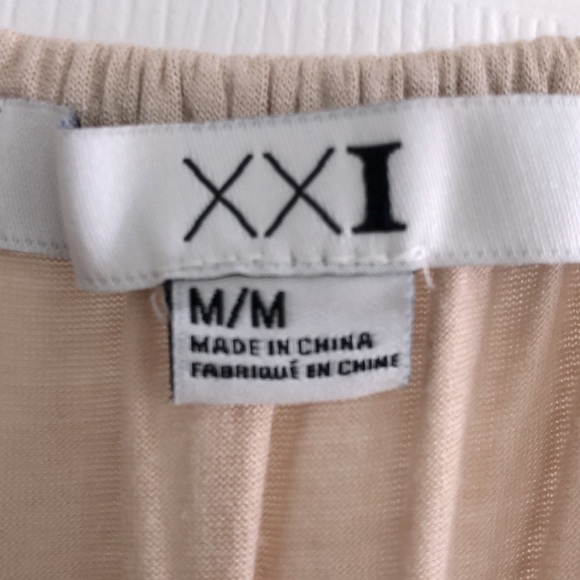 Forever 21 Tan High Low Sundress Like New Condition Never Worn - Picture 10 of 13